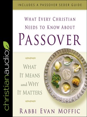 cover image of What Every Christian Needs to Know About Passover